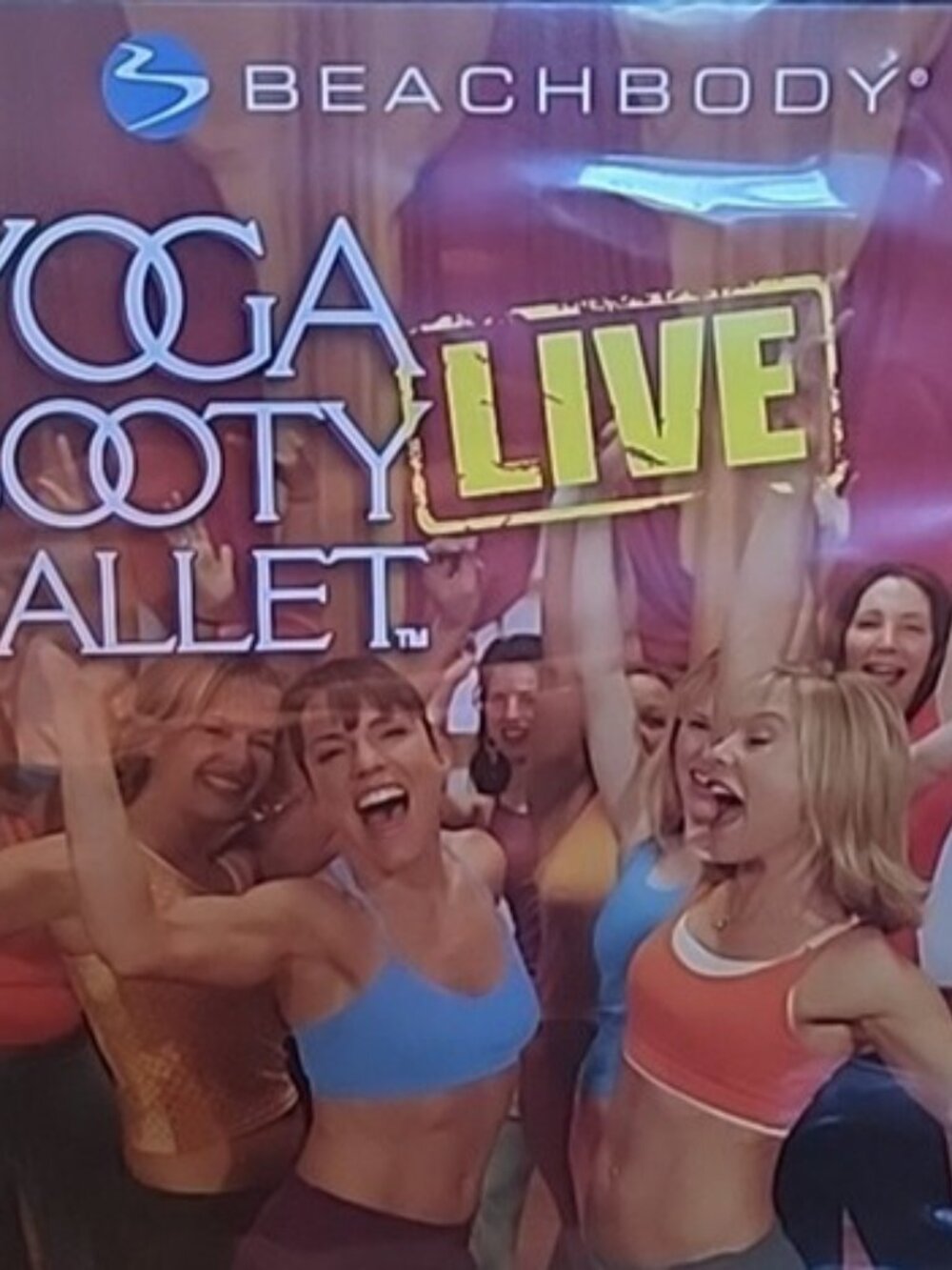 Yoga Booty Ballet Live: Hip Hop Abs DVD